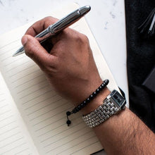 Load image into Gallery viewer, 33 Bead Tasbih Bracelet - Black Gloss | Salatul Tasbih