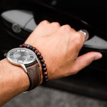 Load image into Gallery viewer, 33 Bead Tasbih Bracelet - Brown Tiger Eye Stone | Tasbih Beads