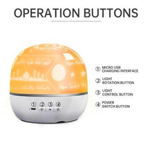 Load image into Gallery viewer, moon lamp quran speaker