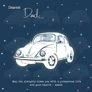 Best Wishes - May the Almighty bless you Dad | Welcome Back Card