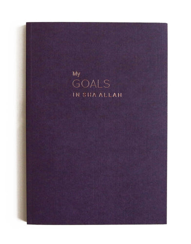 Notebook - Luxe Collection | My Goals Inshallah | Calicut Notebook Qusais
