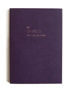 Notebook - Luxe Collection | My Goals Inshallah | Calicut Notebook Qusais