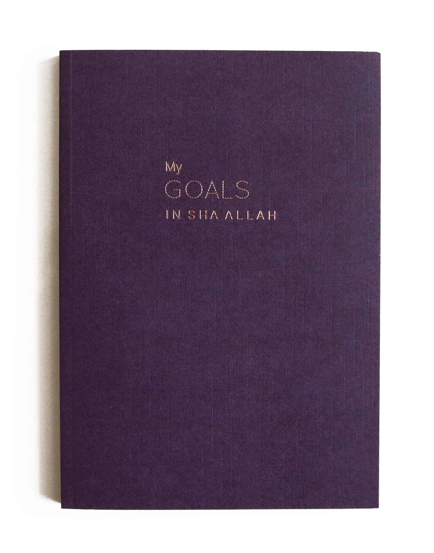 Notebook - Luxe Collection | My Goals Inshallah | Calicut Notebook Qusais