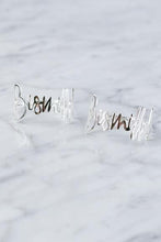 Load image into Gallery viewer, Bismillah Napkin Ring | Napkin Rings
